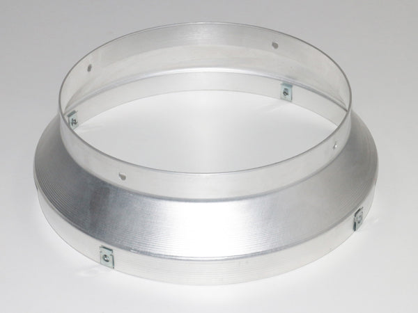 Ersatzteil Abgangsflansch zu Ölheizer Indirektheizer 30kW HOI-30-BG - Aluminium