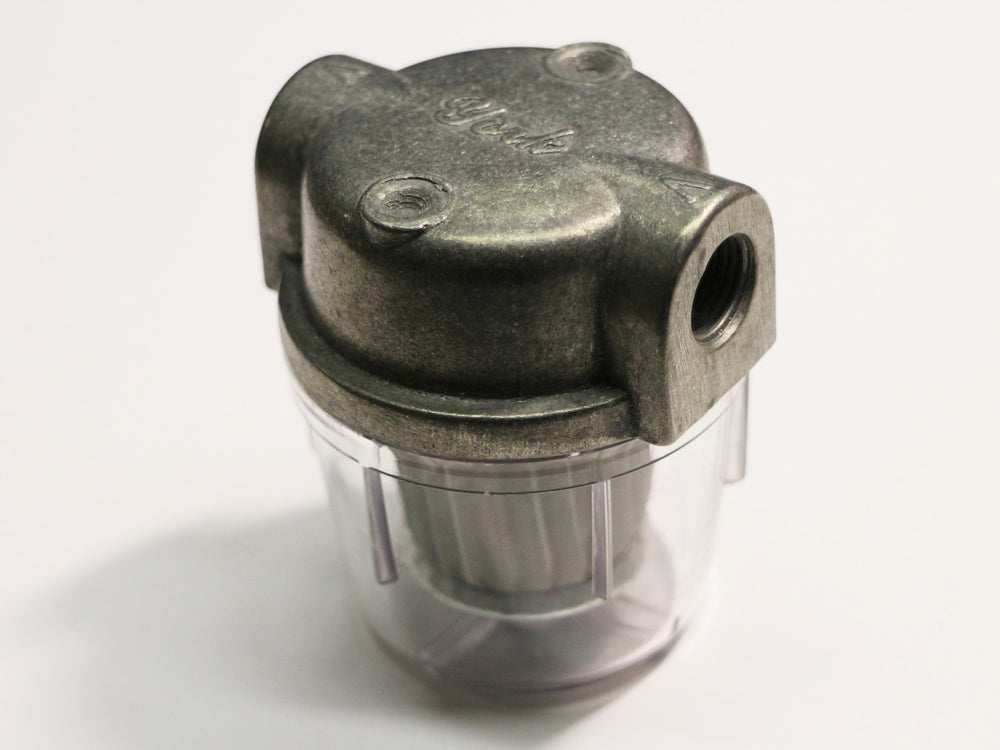 Dieselfilterm, Heizölfilter, Vorfilter mit Schauglas und Metallfilter