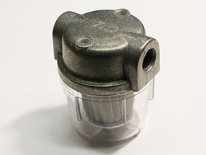 Dieselfilterm, Heizölfilter, Vorfilter mit Schauglas und Metallfilter