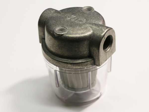 Dieselfilterm, Heizölfilter, Vorfilter mit Schauglas und Metallfilter