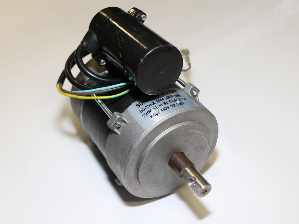 Lüftermotor mit Kupplung zur Ölpumpe Danfoss, zu HOI-30 Ölheizkanonen mit Ölpumpe und Kamin/Abzug