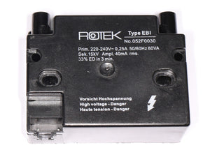 Zündtrafo Ersatztype Danfoss EBI0582F0030 15kV 2x7.5kV 40mA 33% ED