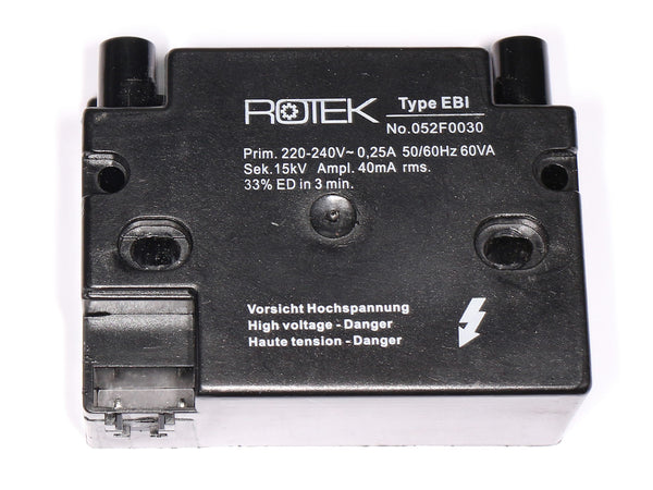Zündtrafo Ersatztype Danfoss EBI0582F0030 15kV 2x7.5kV 40mA 33% ED