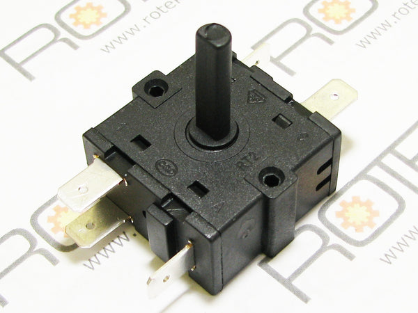 Stufenschalter, Nockenschalter, Hauptschalter 6-polig, 3-stufig zu 3kW 230V Heizlüftern