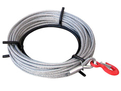Stahlseil 8,3mm - 20m Länge - auf Handhaspel - Ersatzseil für SZ-Seilzug 800kg