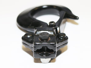 Lasthaken, Kranhaken, Kettenhaken, Anschlaghaken, Forsthaken 250kg 0.25 Tonnen für 8mm Kette, 30mm Öffnung