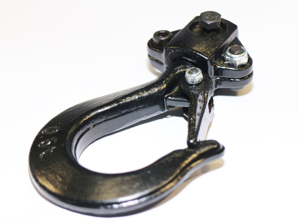 Lasthaken, Kranhaken, Kettenhaken, Anschlaghaken, Forsthaken 500kg 0.5 Tonnen für 8mm Kette, 35mm Öffnung