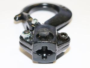 Lasthaken, Kranhaken, Kettenhaken, Anschlaghaken, Forsthaken 500kg 0.5 Tonnen für 8mm Kette, 35mm Öffnung