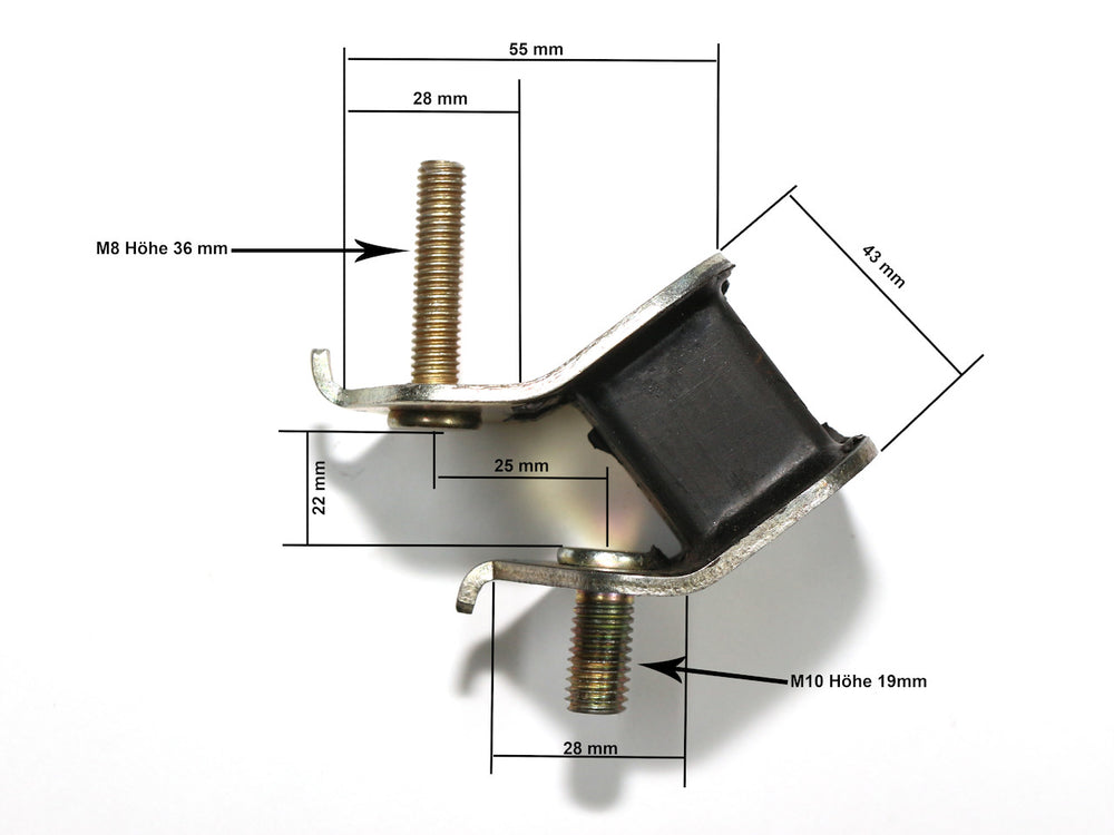 Schwingungsdämpfer für Rotek GG4-7200 und GG4-7300 Serie
