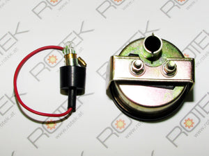 Ladestromanzeige Einbauinstrument +/- 40A, beleuchtet
