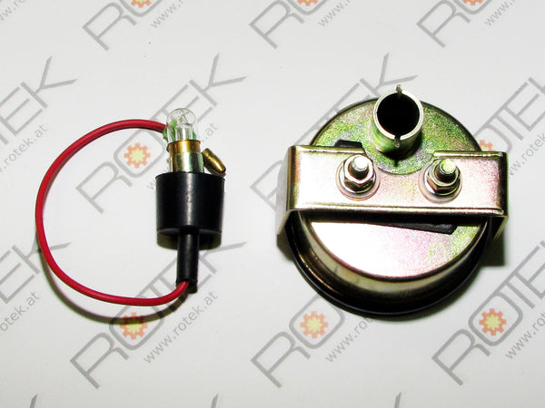 Ladestromanzeige Einbauinstrument +/- 40A, beleuchtet