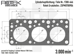 Y380 Kopfdichtung