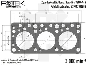 Y380 Kopfdichtung