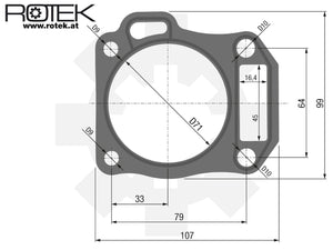 Zylinderkopfdichtung EG4-0210