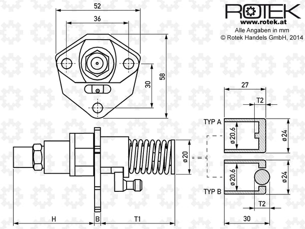 Einspritzpumpe ED4-0474 LA188
