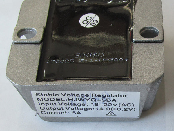 Laderegler, Batterieladeregler 14V / 5A (8A max.) zu Yanmar / Rotek / Kipor / Kama / Launtop etc ..  Dieselmotoren