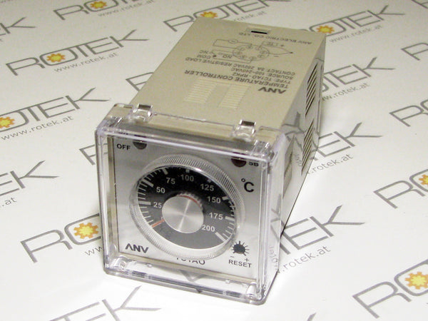 Temperaturregler TC1AO 200 °C für Cr-Ni Sensoren "K"