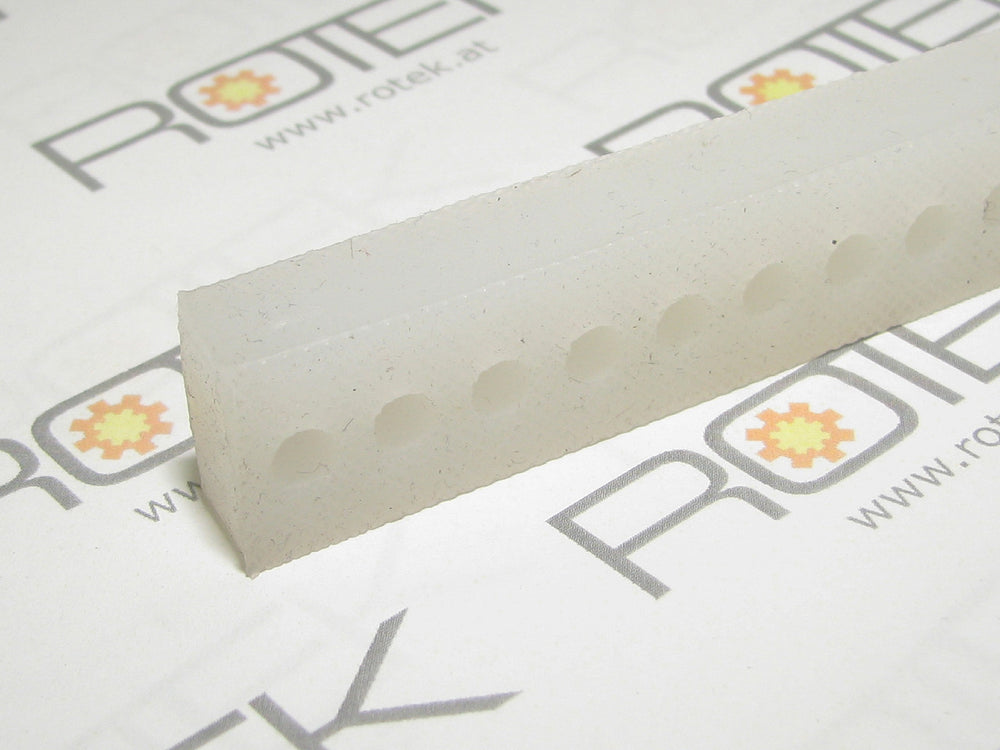 Silikon Andruckstreifen für Vakuumsealer Vakuumversiegelung 409x12x17mm gelocht
