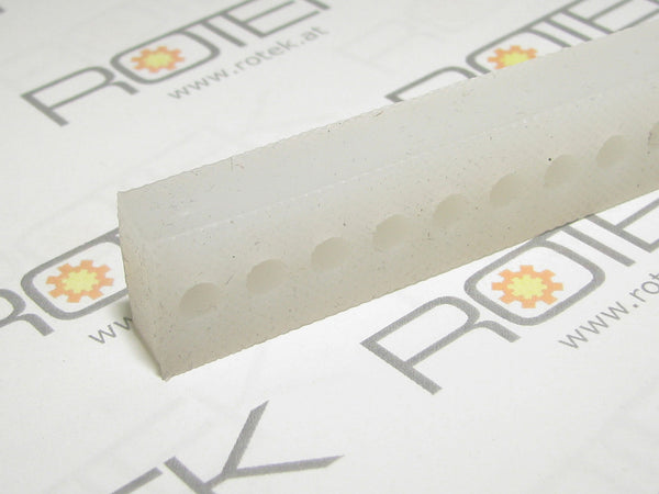 Silikon Andruckstreifen für Vakuumsealer Vakuumversiegelung 409x12x17mm gelocht