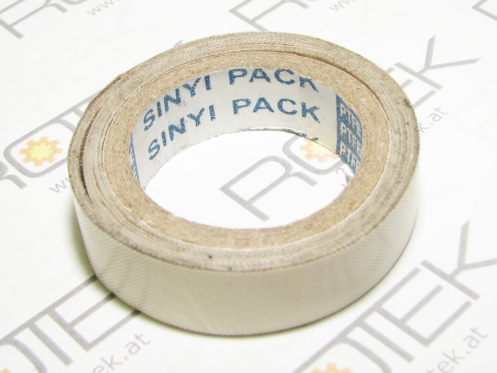 selbstklebendes Teflonband für Schweißbalken / Vakuumsealer / Folienschweißgeräte B=15mm