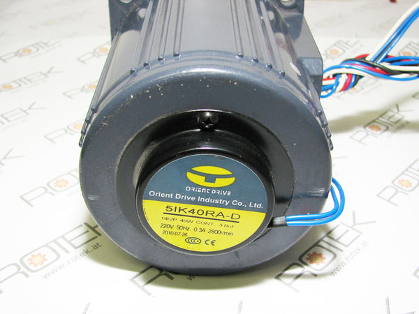 Lüftermotor Orient Drive für Schrumpftunnel 650