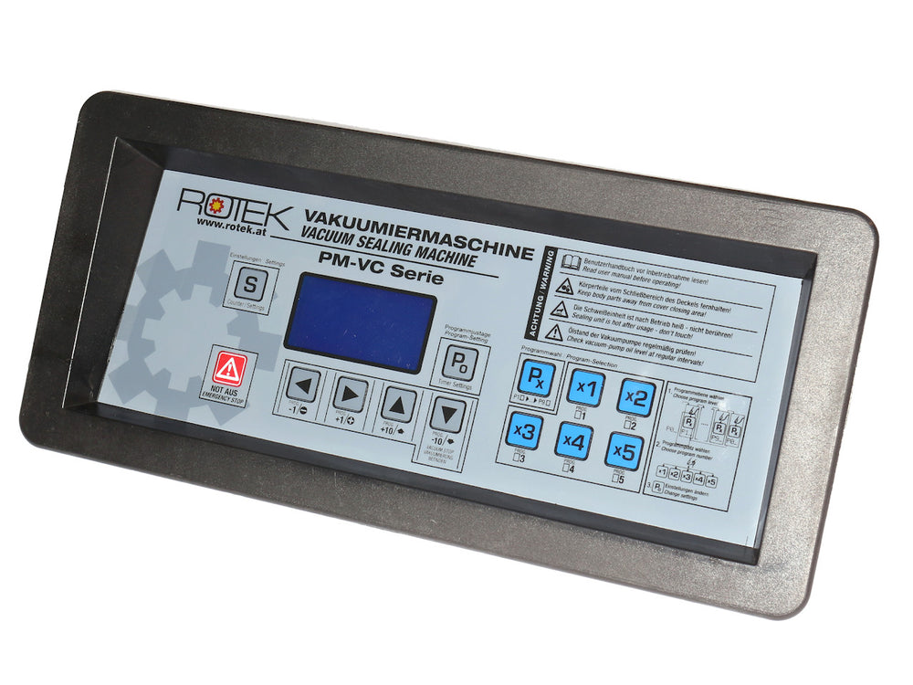 Kontrollpanel samt Steuerplatine und Vakuummeter passend zu VC-400 Vakuumsealer Vakuumierer