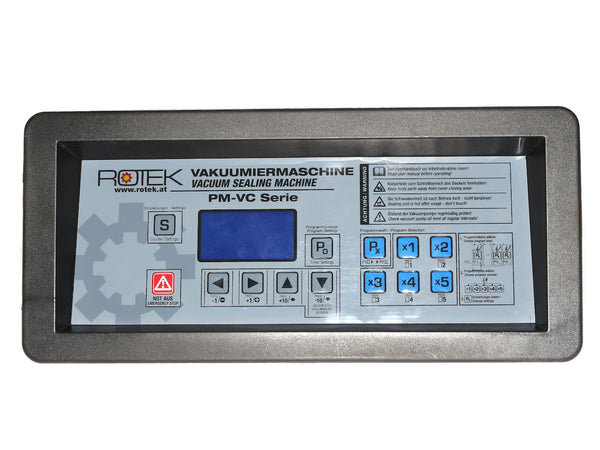 Kontrollpanel samt Steuerplatine und Vakuummeter passend zu VC-400 Vakuumsealer Vakuumierer