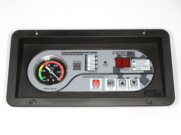 Kontrollpanel samt Steuerplatine und Vakuummeter passend zu VC-300 Vakuumsealer