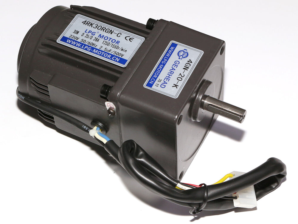 Antriebsmotor Ersatzmotor für Förderband Schrumpftunnel Rotek BS-4525,Motor Type MAILI 4RK25RGN-C, Getriebe Type MAILI 4GN-25-K