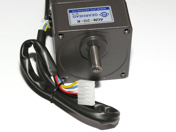 Antriebsmotor Ersatzmotor für Förderband Schrumpftunnel Rotek BS-4525,Motor Type MAILI 4RK25RGN-C, Getriebe Type MAILI 4GN-25-K