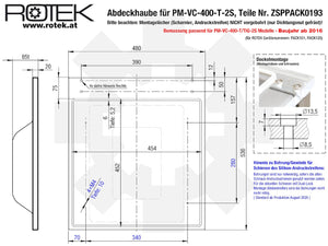 Abdeckhaube T-2S
