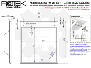Abdeckhaube T-1S