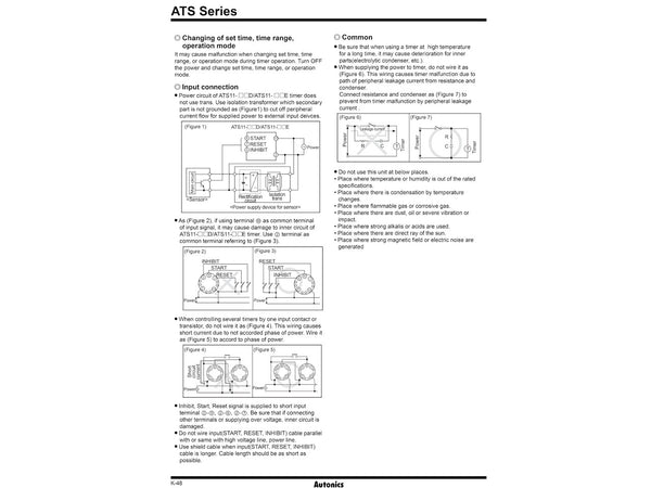 Zeitrelais / Timerrelais ATS8-41 0.1 Sekunden bis 10 Stunden,  100-240 VAC, 24-240VDC