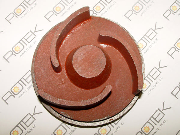 Impeller Pumpenrad Stahlguss, zu Rotek WP-1800-26-4-DK, 4" Motorpumpe