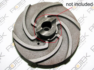 Impeller / Pumpenrad zu Tauchpumpe Schredder 7,5 kW - der Schneidring ist NICHT enthalten