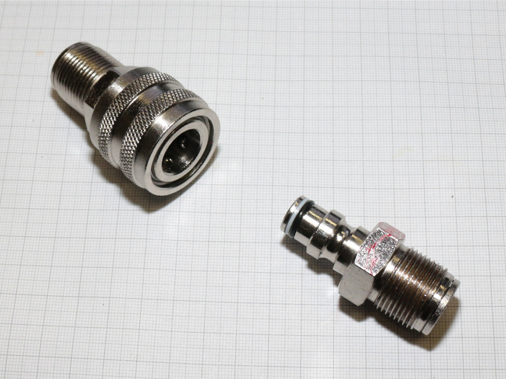 Hydraulik Kupplung und Nippel,  M22x1.5, 600 Bar