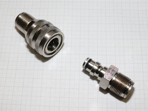 Hydraulik Kupplung und Nippel,  M22x1.5, 600 Bar
