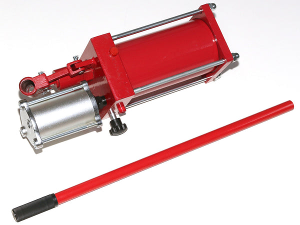 Hydraulikpumpe bis 700 Bar für Werkstattpressen mit manuellem und Druckluftantrieb